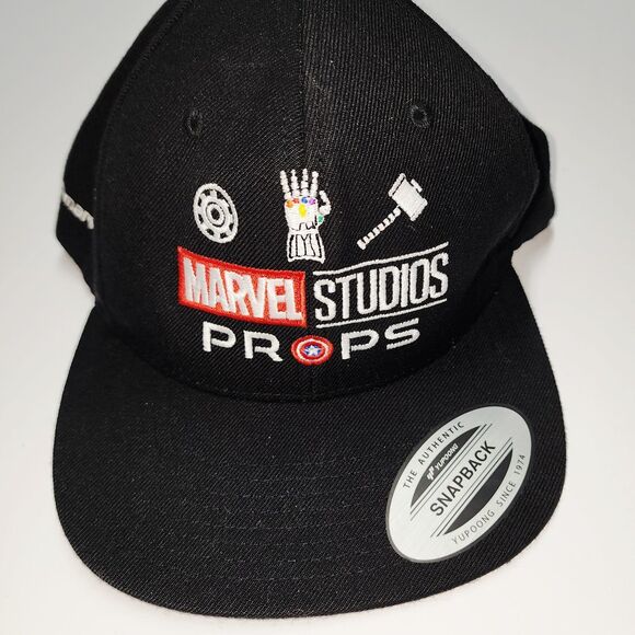 Marvel Studios Props Department Cast & Crew Wool Blend Baseball Cap EUC Disney - Picture 1 of 8